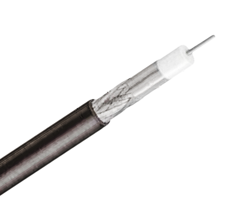 75-Ohm-Standardkoaxialkabel der RG11-Serie – Einzelband und Geflecht